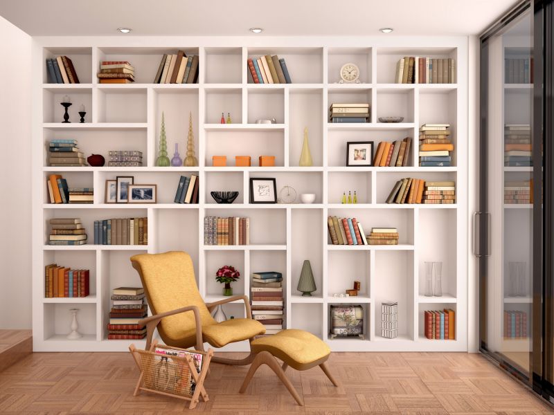 Custom Bookshelves Installation in Fairfax, VA